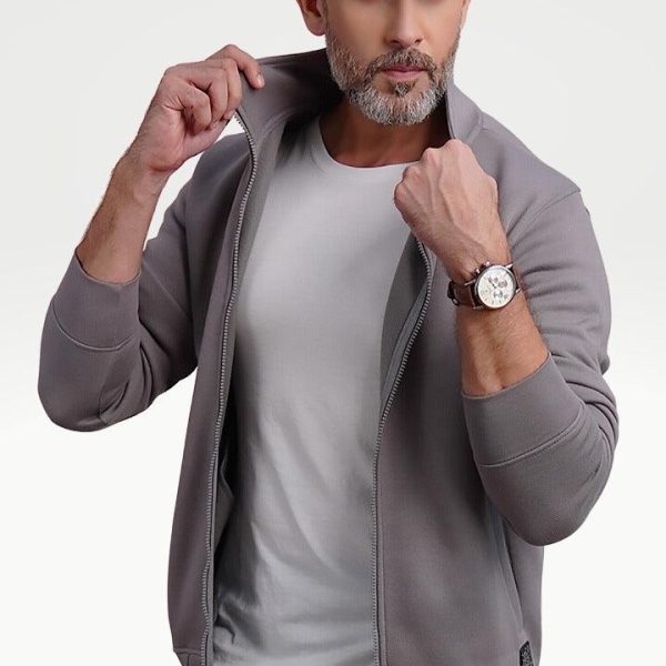Slate Standup Collar Jacket