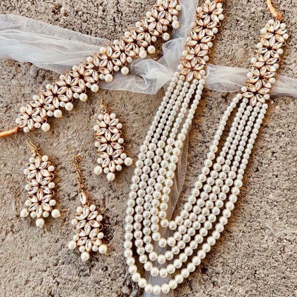 Ethereal Pearl Cascade Set